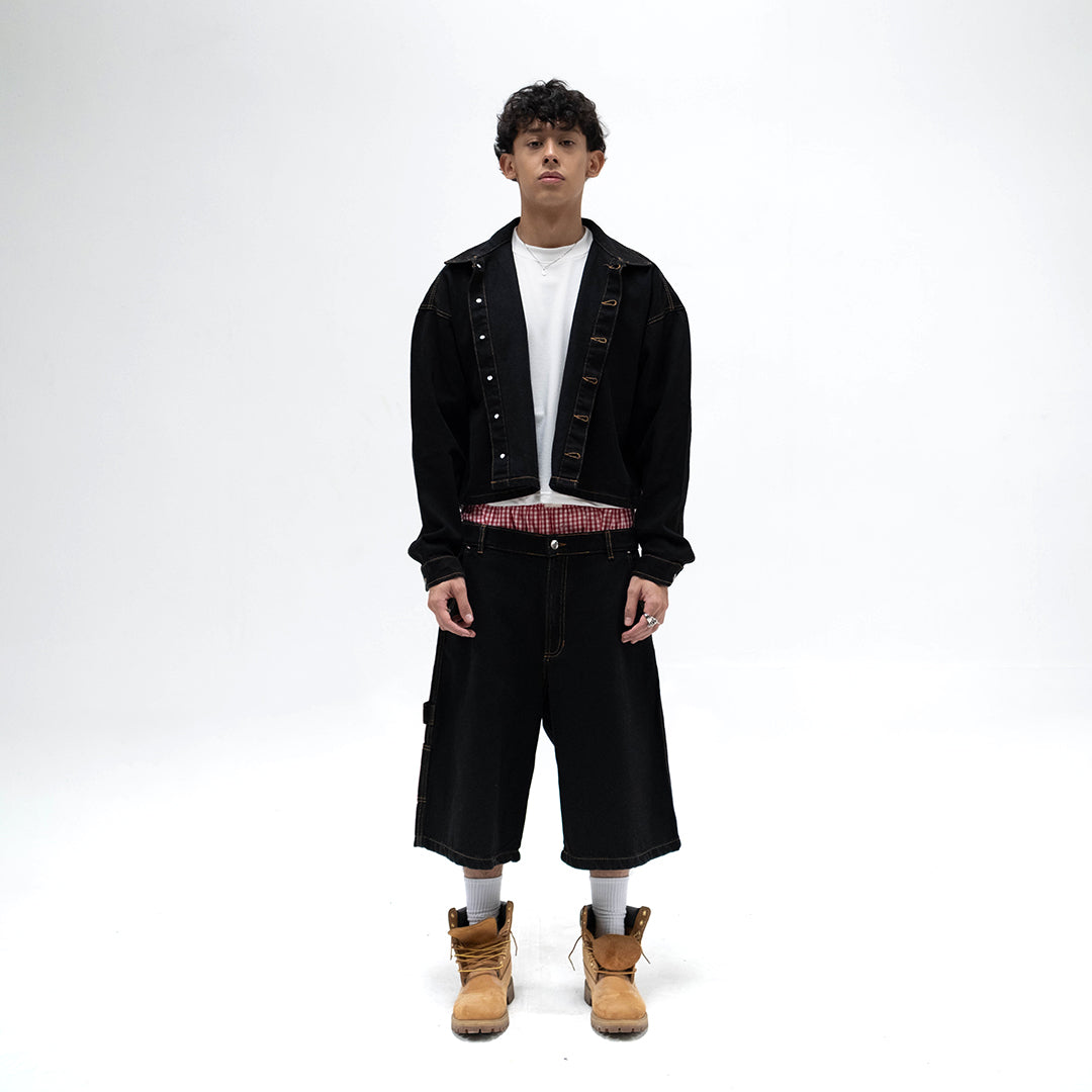 Chaqueta black dark - Boxy fit