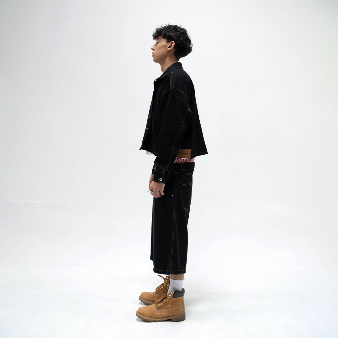 Chaqueta black dark - Boxy fit