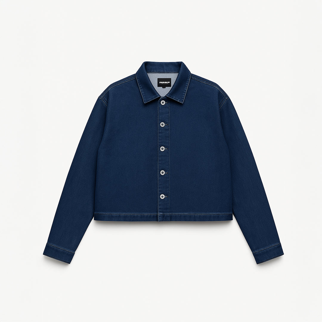 Chaqueta Petroleo - Boxy fit