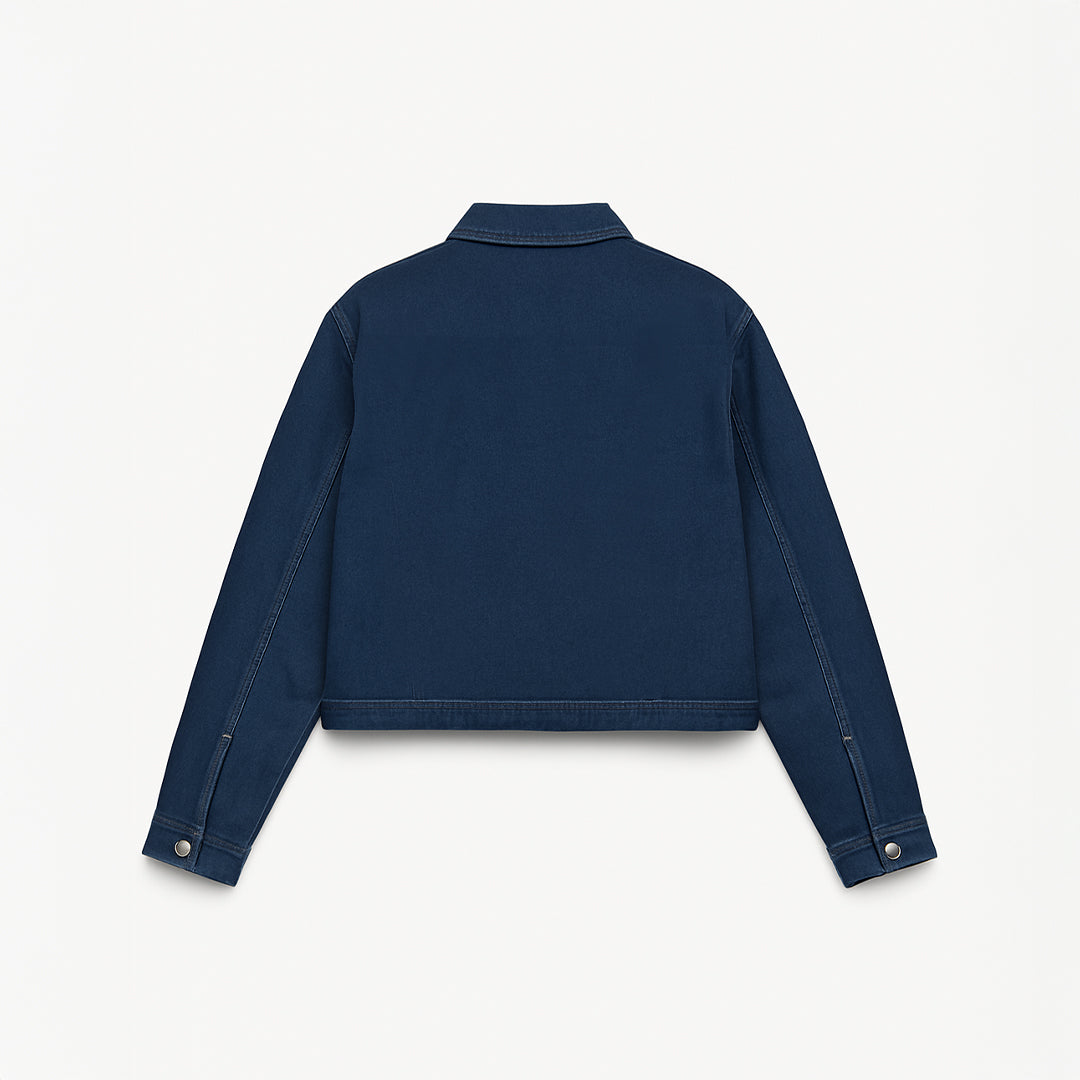 Chaqueta Petroleo - Boxy fit