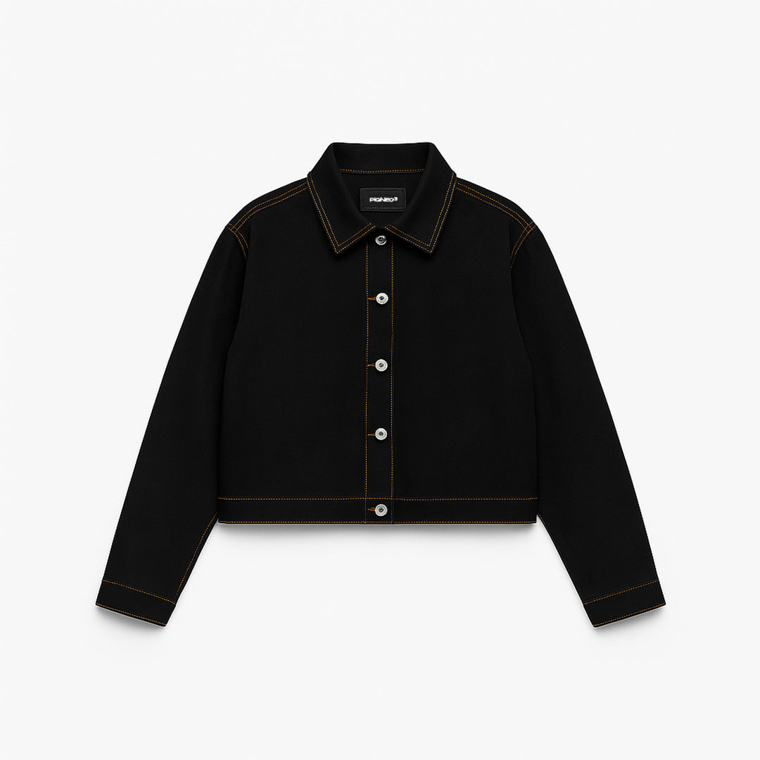 Chaqueta black dark - Boxy fit