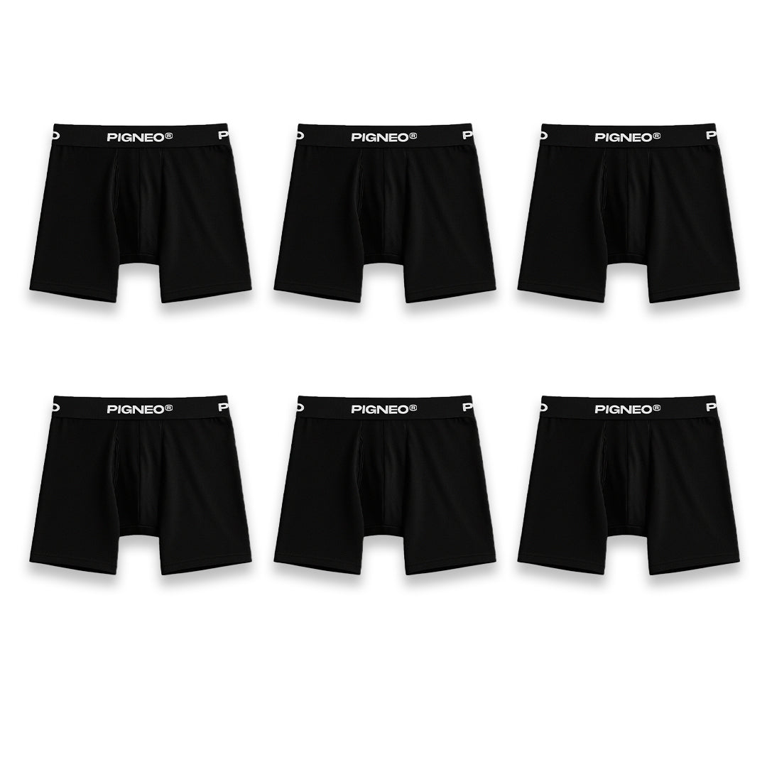 Pack 6 boxers negros