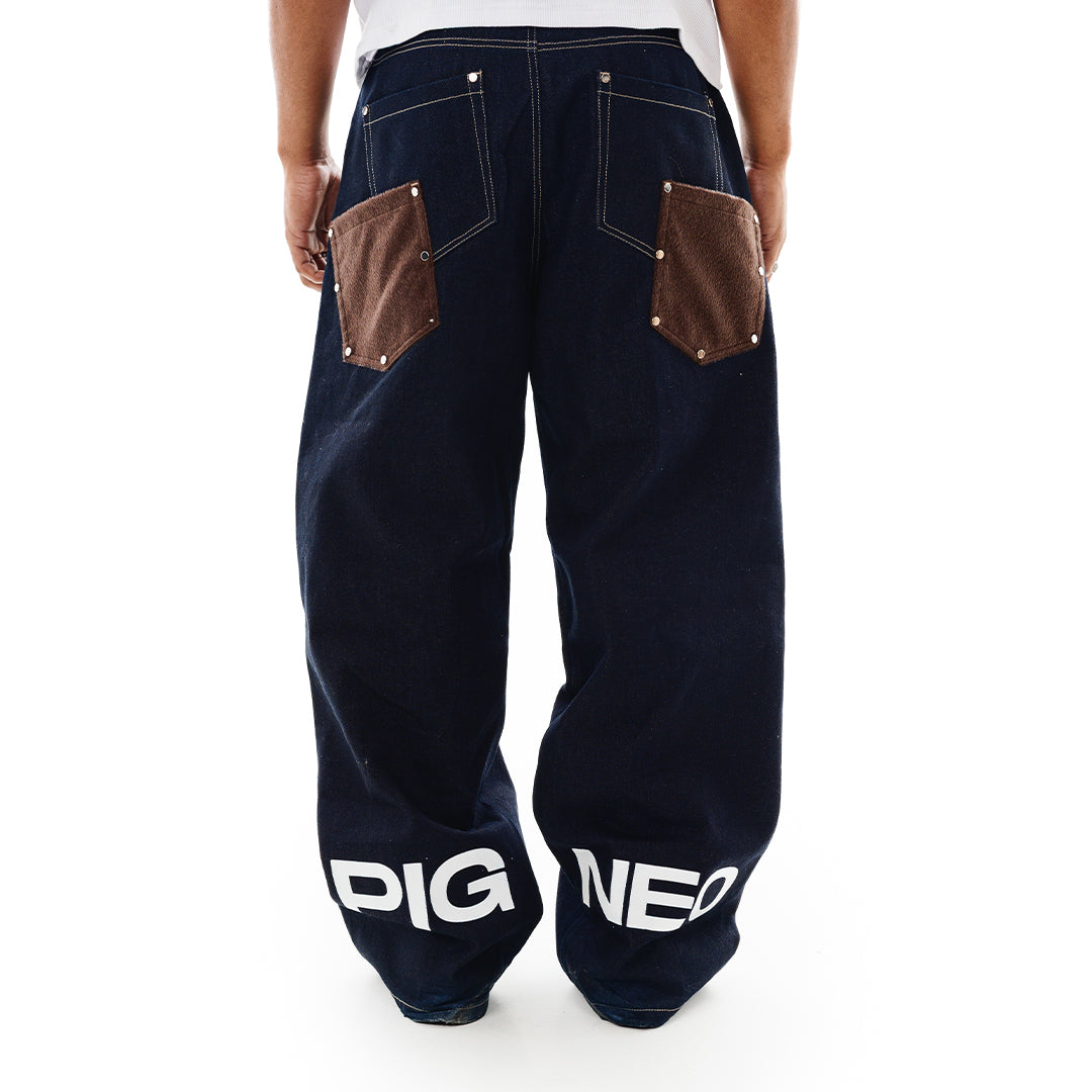 Wester pant - Raw denim