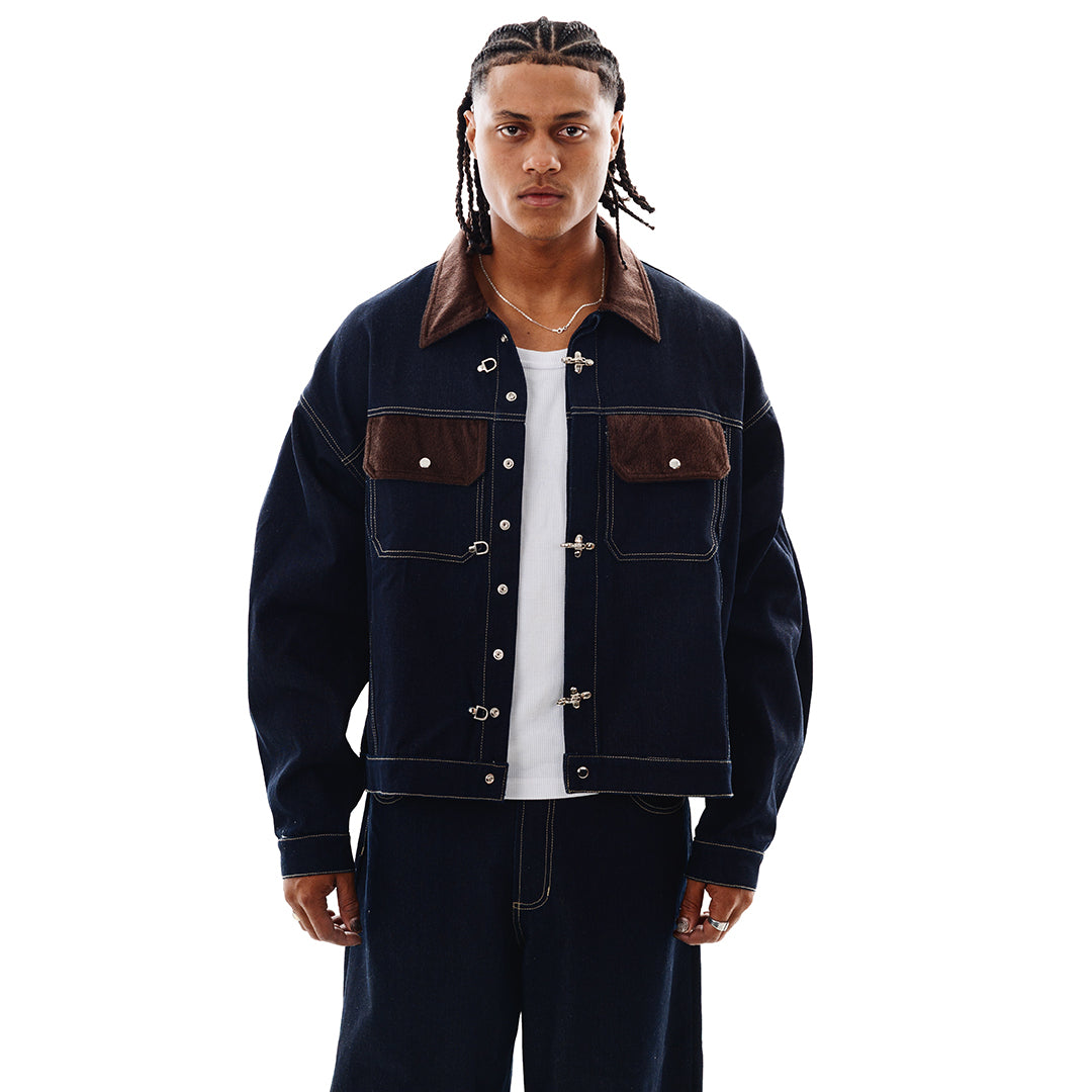 Barrel Jacket - Raw denim