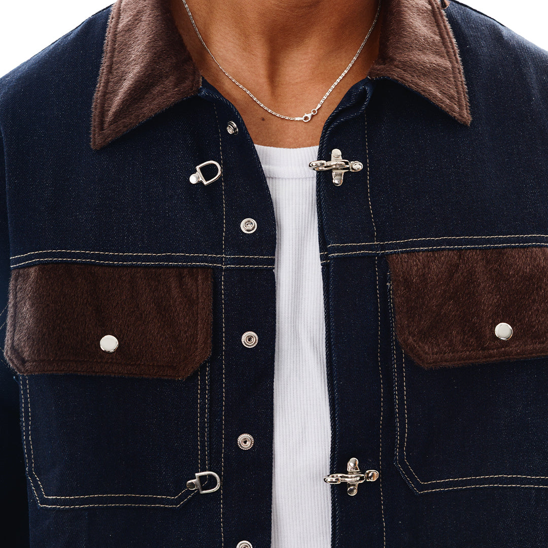 Barrel Jacket - Raw denim