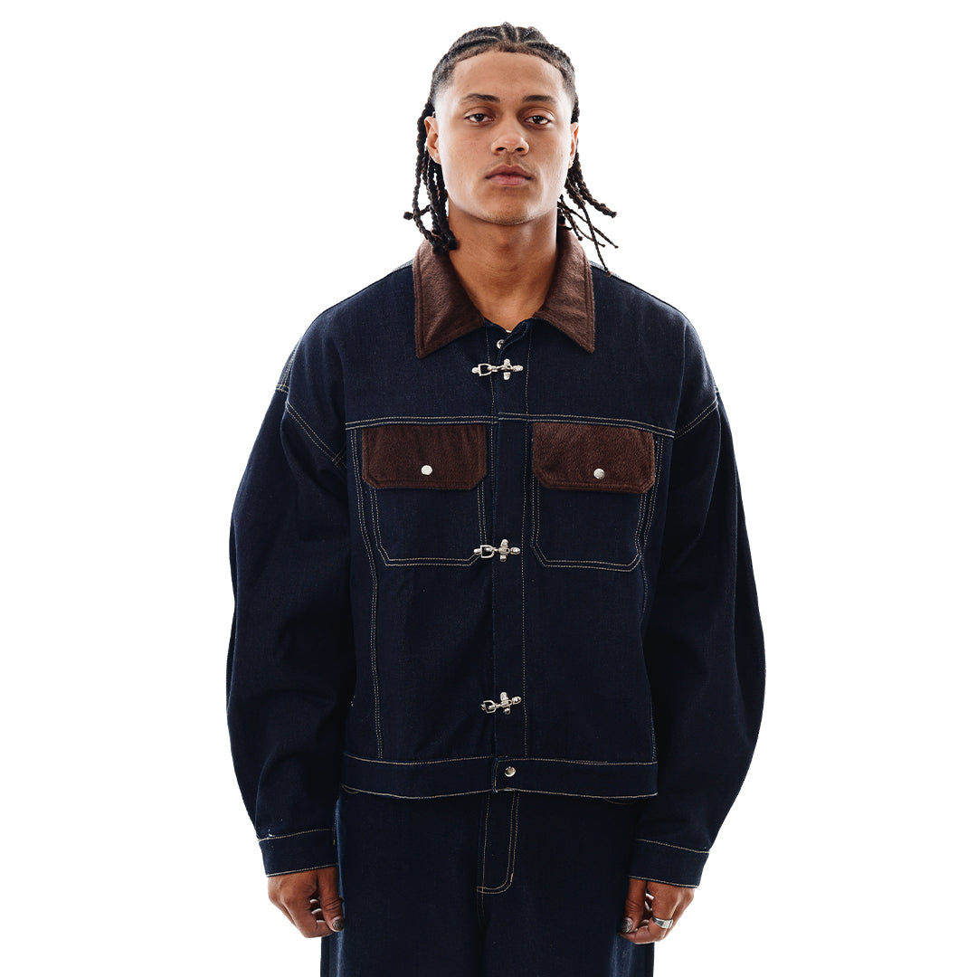 Barrel Jacket - Raw denim