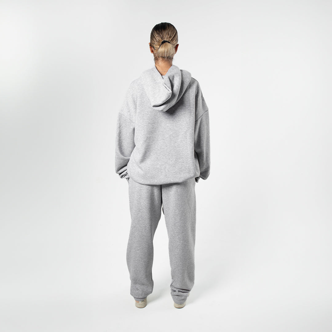 Hoodie gris jaspe