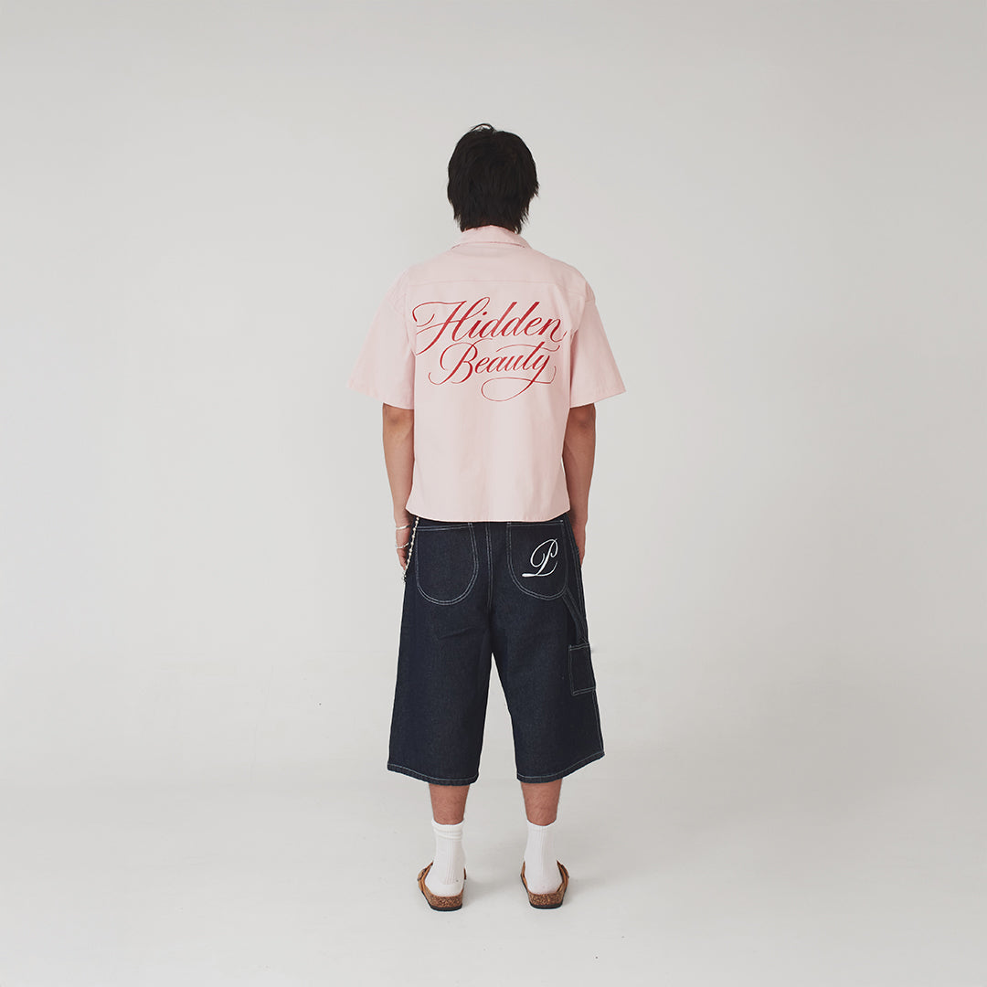 Camisa Rosada de Botón - Boxy