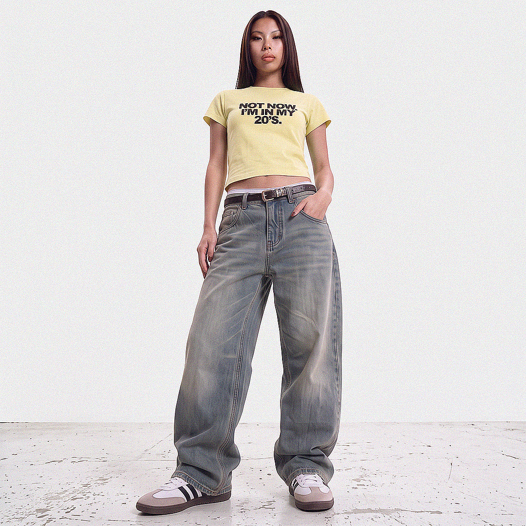Baby tee - my 20's butter