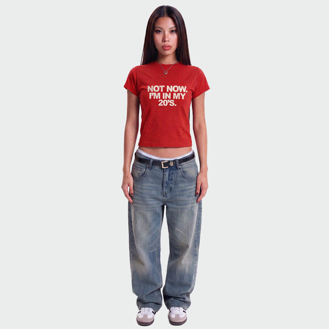 Baby tee - my 20's Roja