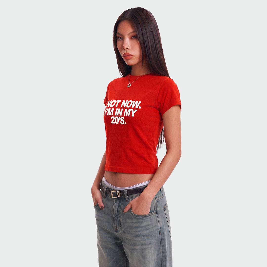 Baby tee - my 20's Roja